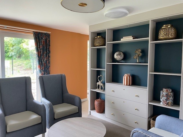 care home relaxing quiet room